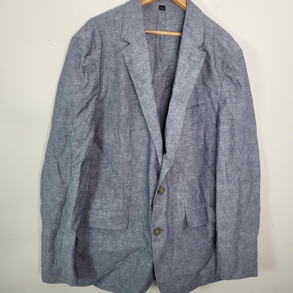 J. Crew NWT Ludlow Linen Cotto. Mix Blazer Sport Coat Sz 40R - Picture 1 of 10